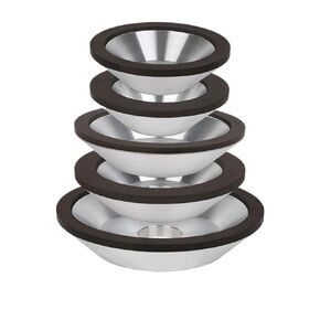 75/100/125/150mm Diamond Grinding Wheel Cup Grinding Circle Cutting Discs for Carbide Metal Tungsten Steel Milling Cutter(240,125x32x15x3mm Black) in Kuwait