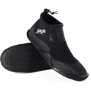 أحذية غوص من النيوبرين مقاس 3 مم مع نعل مطاطي ممتاز مضاد للانزلاق للرجال والنساء، أحذية إبحار بزعانف مائية للرياضات المائية والغوص وركوب الأمواج والغطس والتجديف بالكاياك in Kuwait