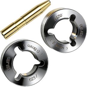 طقم بكرة المحرك 0.6 مم 0.023 فولت أخدود متوافق مع Millermatic 200 210 212 250 251 252، استبدل 87131 087131 in Kuwait