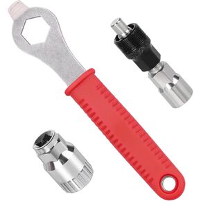Bicycle Crank Extractor Tool Set - Professional Bike Crank puller with 16mm Spanner for Bottom Bracket Remover in the Bike Tool kits in Saudi Arabia