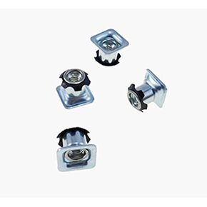 4 عبوات من الأنابيب المربعة من النوع النجمي الملولب 3/4 بوصة (OD) إدراج 1/4-20 خيط S71-244 in Kuwait