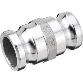 AA3030 Aluminum Type AA Cam and Groove Spool Adapter, 3" Male Camlock x 3" Male Camlock, 125PSI, Aluminum Material (CAM-30-AA-AL) in Saudi Arabia