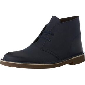 حذاء Bushacre 2 Chukka للرجال من Clarks، جلد سويدي أسود، عرض 9.5 in Kuwait