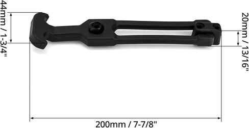 QWORK Rubber Flexible T-Handle Draw Latches, 2 PCS 8" Latch for for Golf Carts and Toolboxes in Kuwait