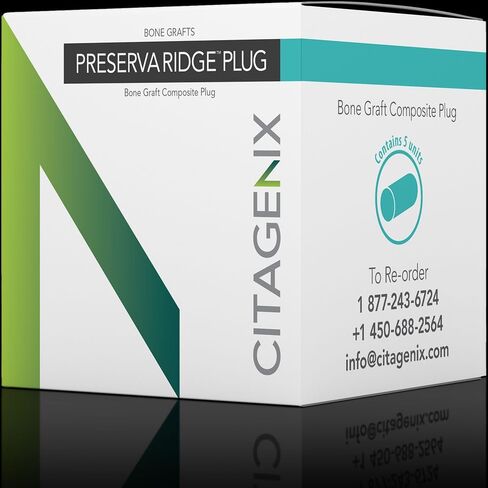 PRPSLM PreservaRidge Synthetic Plugs 6mm x 25mm 5/Pk in Kuwait