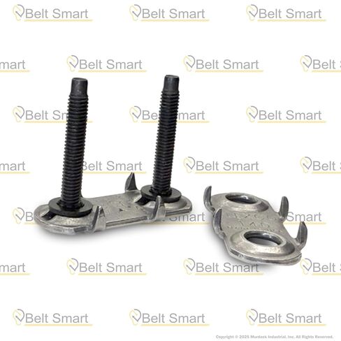 Genuine Flexco 140C Quick-Fit Conveyor Belt Fasteners | #20012 | Steel | Bucket of 100 | 3/16" to 7/16" | Includes Bonus Belt Smart Belt Repair Gauge – Durable & Reliable Fastening Solution in Kuwait