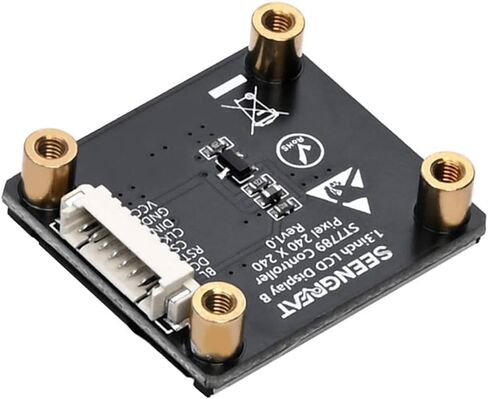 قبعة LCD مقاس 1.3 بوصة مع وحدة تحكم ST7789، وحدة عرض واجهة SPI بدقة 240 × 240 لـ Raspberry Pi/Arduino، ورموز Python/C التجريبية، ودعم النص والصورة in Saudi Arabia