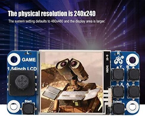 for Mini Game Console 1.54in LCD Display for 2B/3B&/Zero W in Saudi Arabia