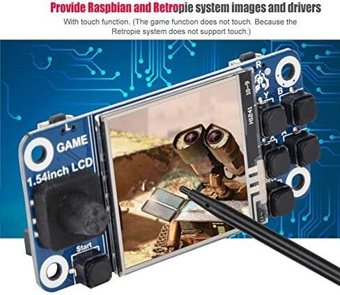 for Mini Game Console 1.54in LCD Display for 2B/3B&/Zero W in Saudi Arabia