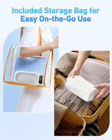 منظف ​​المجوهرات بالموجات فوق الصوتية، منظف احترافي بالموجات فوق الصوتية 48 كيلو هرتز مع عرض الوظائف، آلة تنظيف المجوهرات بالموجات فوق الصوتية 30 وات للقلائد والنظارات وأطقم الأسنان وما إلى ذلك (تتضمن حقيبة تخزين) in Kuwait