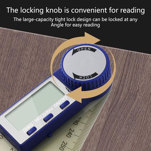 Digital Angles Gauge 0.05° Resolution Measurement Finders Protractor for Construction and Design Applications Digital Finders Protractor in Saudi Arabia