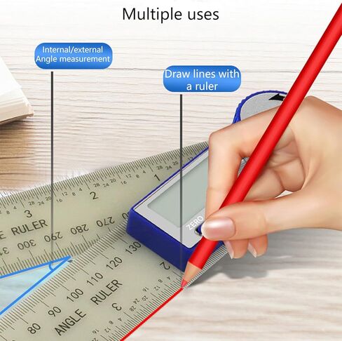 Digital Angles Gauge 0.05° Resolution Measurement Finders Protractor for Construction and Design Applications Digital Finders Protractor in Saudi Arabia