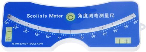 Scoliosis Test Meter With Horizontal Bubble Scoliometer 0–30° For Back Diagnosis And Assessment Corrector in Saudi Arabia