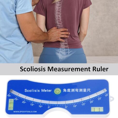 Scoliosis Test Meter With Horizontal Bubble Scoliometer 0–30° For Back Diagnosis And Assessment Corrector in Saudi Arabia