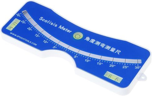 Scoliosis Test Meter With Horizontal Bubble Scoliometer 0–30° For Back Diagnosis And Assessment Corrector in Saudi Arabia