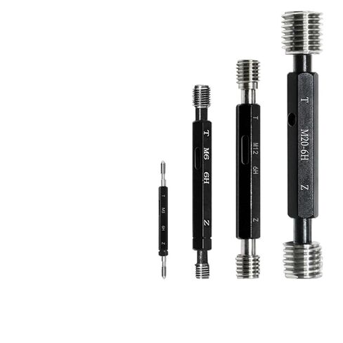 1PCS 6H M12-M18.5 Steel Metric Screw Standard Fine Thread Gauge X0.5 0.75 1.5 1.75 Measuring Tool(M18.5,X 1.5) in Saudi Arabia