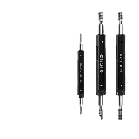 1PCS 6H +0.03 Accuracy Steel Thread Gauge Metric Fine Thread Gauge M6M7M8M9M10M12 Measuring Tool(M8X0.75 add 0.03) in Saudi Arabia