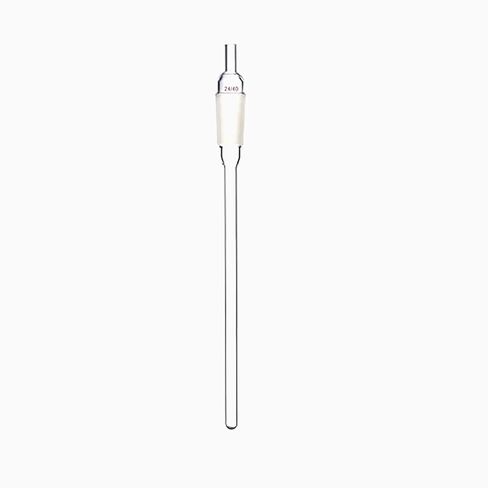 Glass Thermometer Adapter,Stem Tube,Narrow Mouth,24/40 Standard Joint,Dinglab Lab Glassware (50mm) in Kuwait