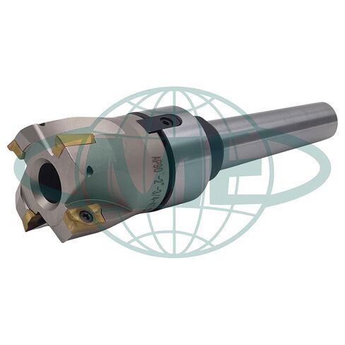 مطحنة وجه قابلة للفهرسة مقاس 2 بوصة 90 درجة CME مع شجرة MT3، تتضمن إدراجات APKT1604، 4 مزامير in Kuwait