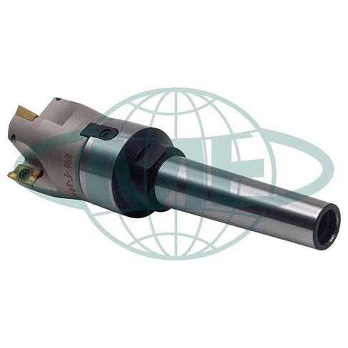 مطحنة وجه قابلة للفهرسة مقاس 2 بوصة 90 درجة CME مع شجرة MT3، تتضمن إدراجات APKT1604، 4 مزامير in Kuwait