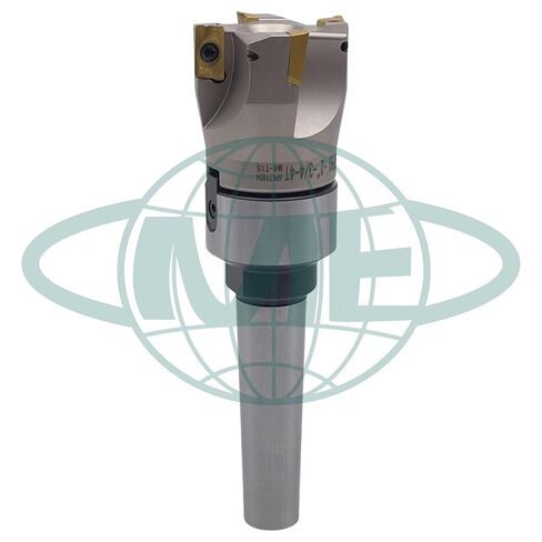 مطحنة وجه قابلة للفهرسة مقاس 2 بوصة 90 درجة CME مع شجرة MT3، تتضمن إدراجات APKT1604، 4 مزامير in Kuwait