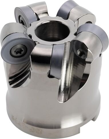 مطحنة وجه قابلة للفهرسة مقاس 2 بوصة، قطر فتحة الشجرة 3/4 بوصة، 5 فلوت، مع 5 قطع من إدراجات كربيد RDMW1604 in Kuwait