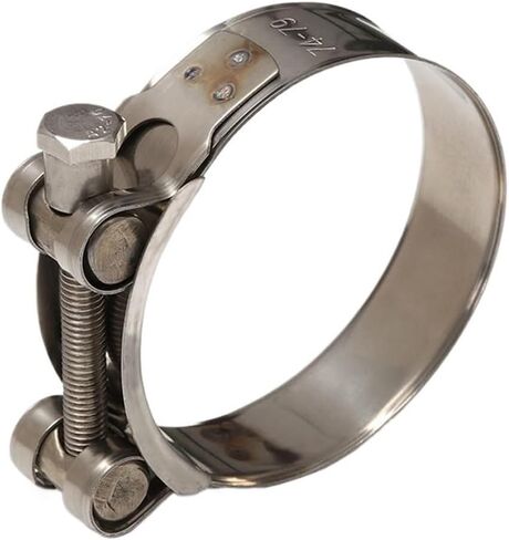 1 PC Stainless Steel Hose Clamps T Bolt Exhaust Pipe Clip Sealing Welding Marine Clip Repair Tool Hardware Accessories(Dia.20-22mm) in Saudi Arabia