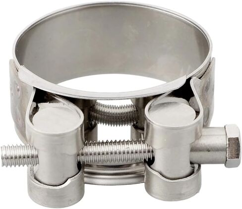 Hose Clamp 201 StainlessSteel For Turbine Pressure Hoses High Pressure Engine Cooling Hose T-bolt Exhaust Pipe Clamps(64-67MM) in Saudi Arabia