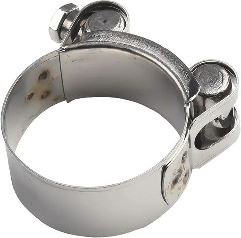 1 قطعة خرطوم المشابك مقاطع الفولاذ المقاوم للصدأ الثقيلة T الترباس نوع العادم 1-50 الثقيلة المشبك سيليكون المطاط العادم الأنابيب (36-39 مللي متر) in Saudi Arabia