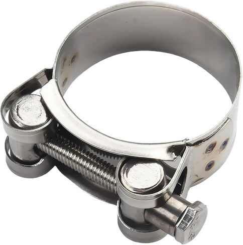 Stainless Steel Strengthens The Clamp Hose Clamp Circular Air Water Pipe Fuel Hose Clips Of Water Pipe Fasteners Clamps(32-35mm) in Saudi Arabia