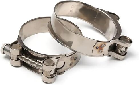 1PC Stainless steel strengthens the clamp hose clamp Circular air water pipe Fuel hose clips of water pipe fasteners clamps(32-35mm) in Saudi Arabia