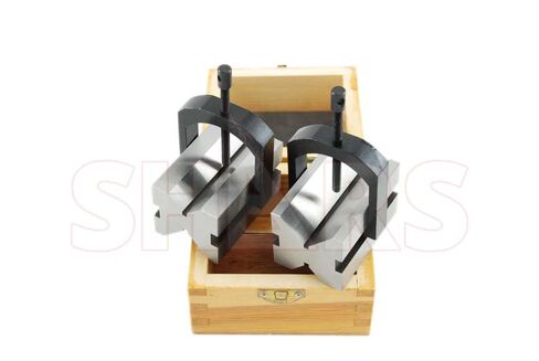 Shars 90 Degree 2-3/4" x 3-1/2" x 4-7/8" Precision Steel V-Block New 303-5213 L in Saudi Arabia