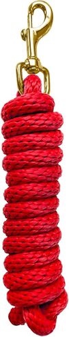 5/8" x 8' Horse Lead Rope, Durable Nylon Lead Ropes for Horses with Resistant Brass Hardware Daily Use, Training Showing (Purple) in Saudi Arabia