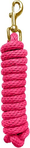 5/8" x 8' Horse Lead Rope, Durable Nylon Lead Ropes for Horses with Resistant Brass Hardware Daily Use, Training Showing (Purple) in Saudi Arabia