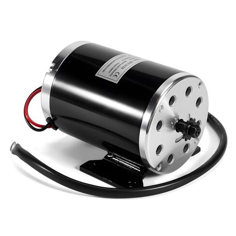48V 1000W Electric Motor 11-Teeth Fit for Scooter E-Bike Go-Kart Electric Mini Bikes - Replace MY1020 ZY1020G Reversible with 11 Teeth Sprocket #25 Chain 6.35 Pitch Reversible Brushed DC Motor in Kuwait