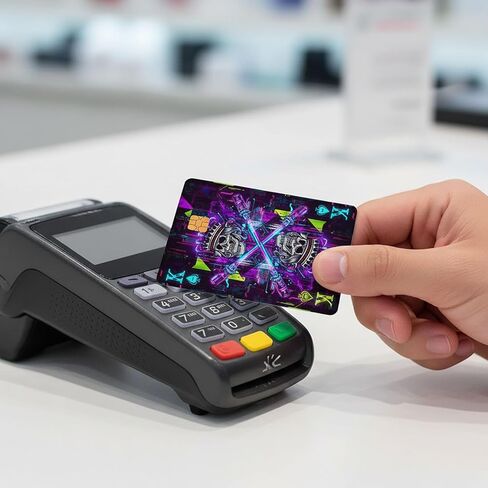 2 مجموعة بطاقة الخصم ، مجموعة واحدة مع 4 ملصقات ، جلد بطاقة الائتمان ، مجموعة البوكر ، حامي بطاقة Medicare ، واقي بطاقة الضمان الاجتماعي ، SNIEME CREDIT CARD SKIN in Kuwait