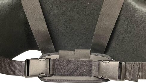 Airflow Body Protector Heavy Hitter Protector for Boxing, MMA Kickboxing, Muay Thai Chest Guard, Great for Coaching/Training, Black in Kuwait