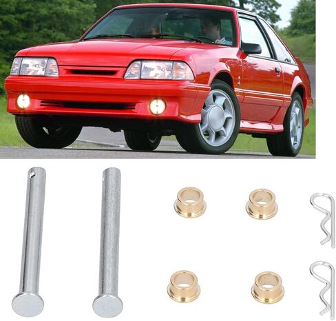OUKENS Metal Door Hinge Pins Kit, Front Driver Side Door Hinge Pin Replacement Fitscreen Door Hinges Replacement for Ford Mustang 1994-2004 in Saudi Arabia