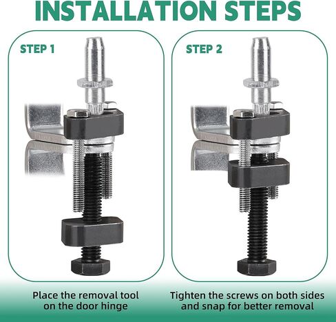 Door Hinge Pin Removal Tool for Chevy Silverado 1500 2500 3500 & GMC Sierra, Upgraded Carbon Steel Design, Replaces OEM 9020902-01 Hinge Repair Tool Kit in Kuwait