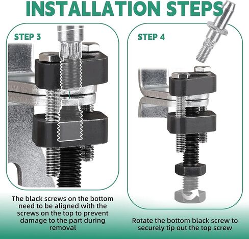 Door Hinge Pin Removal Tool for Chevy Silverado 1500 2500 3500 & GMC Sierra, Upgraded Carbon Steel Design, Replaces OEM 9020902-01 Hinge Repair Tool Kit in Kuwait