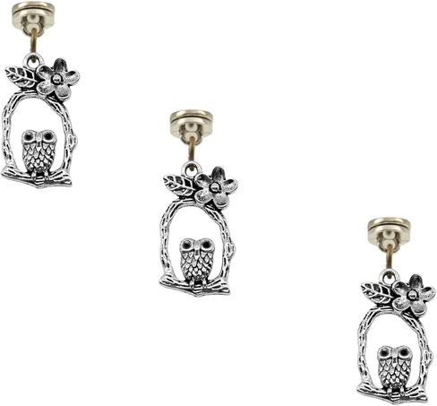 Silver Hinge Head Home Decoration Bird Rack,Magnetic Hinge Dropper Hanging,Magnetic Hinge Head Toppers,Door Hinge Pin Topper in Kuwait