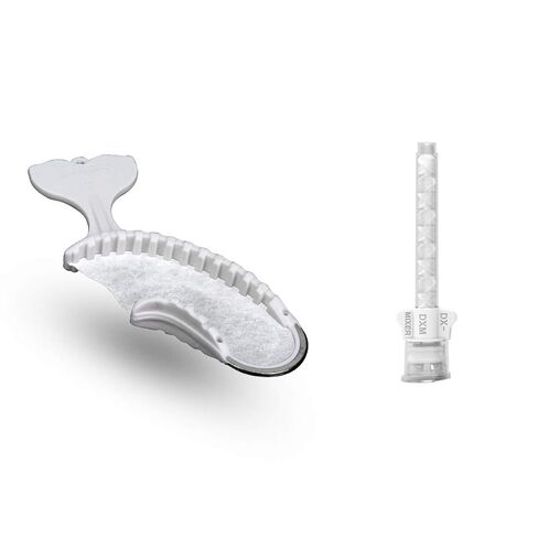 30 Disposable Impression Bite Trays DIBT Quadrant + free 48 Heavy Body mixing tips in Kuwait