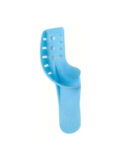 Blue Dental Impression Trays 12/pk Perforated Disposable Trays, (#5 Upper Small) in Kuwait