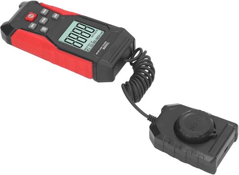 Digital Illuminometer Light Meter 200000LX Split Type ABS Construction - Wide Measurement Range and Alarm Settings for Indoor Lighting Inspection in Saudi Arabia