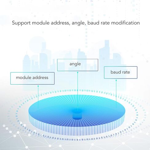 مستشعر فائق للمسافة تحت الماء مثالي لحمامات السباحة لاكتشاف ما يصل إلى 6 أمتار يتطلب تيار مستمر 5 24 فولت بالموجات فوق الصوتية (تحكم UART ≥7mA 14ms) in Kuwait