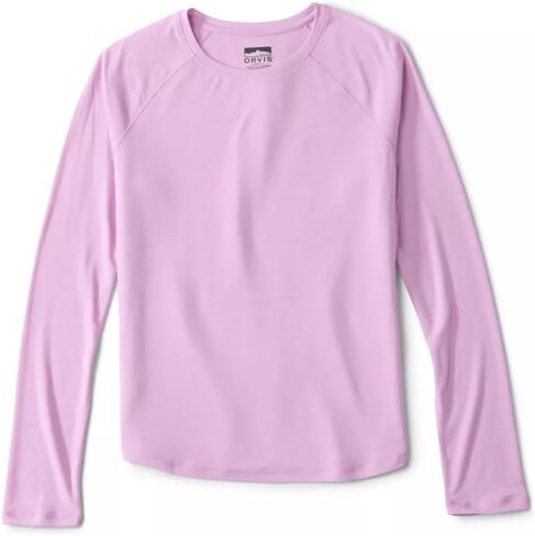 Orvis DriCast Long-Sleeve Crew Women's Shirt - Moisture-Wicking, Breathable Performance Top for Outdoor Activities in Saudi Arabia