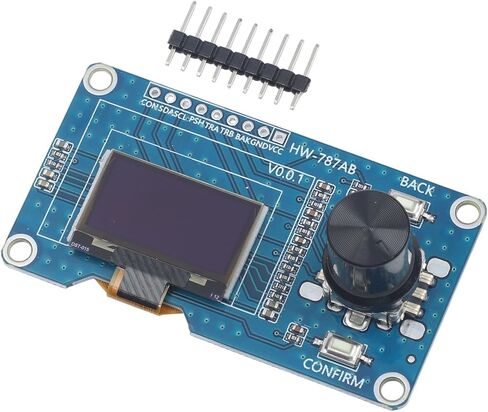 لوحدة مجموعة شاشات OLED مع جهاز التشفير الدوار EC11 وواجهة IIC شاشة عالية الدقة مقاس 1.3 بوصة و0.96 بوصة لمشاريع وحدة التحكم الدقيقة (1.3 بوصة) in Kuwait