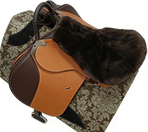 Saddle Sheepskin Seat Cover, Merino Sheepskin Saddle Pad – A Soft, Shock-Absorbing and Breathable Equestrian Seat Cover in Saudi Arabia