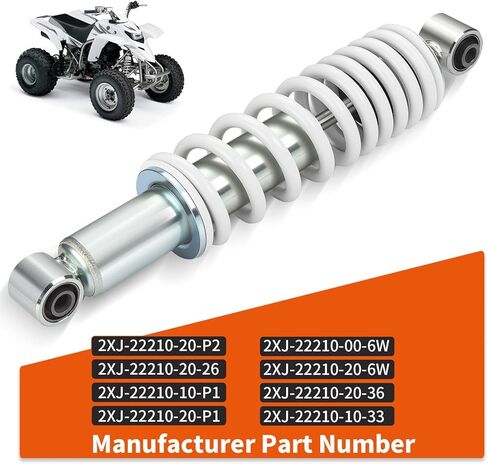 Rear Shock Absorber White For Yamaha Blaster 200 YFS200 1988-2006 2XJ-22210-20-6W 2XJ-22210-20-36 in Saudi Arabia