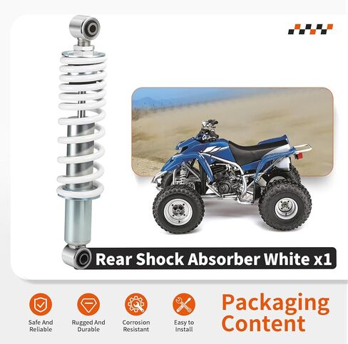 Rear Shock Absorber White For Yamaha Blaster 200 YFS200 1988-2006 2XJ-22210-20-6W 2XJ-22210-20-36 in Saudi Arabia
